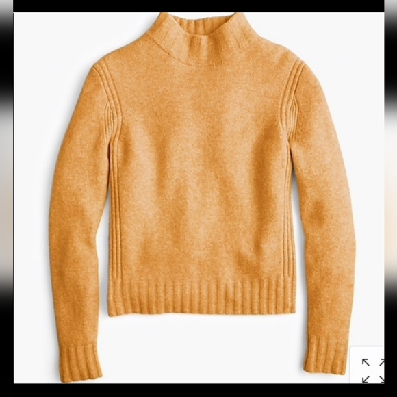 J crew point sur mock neck sweater - Picture 3 of 5